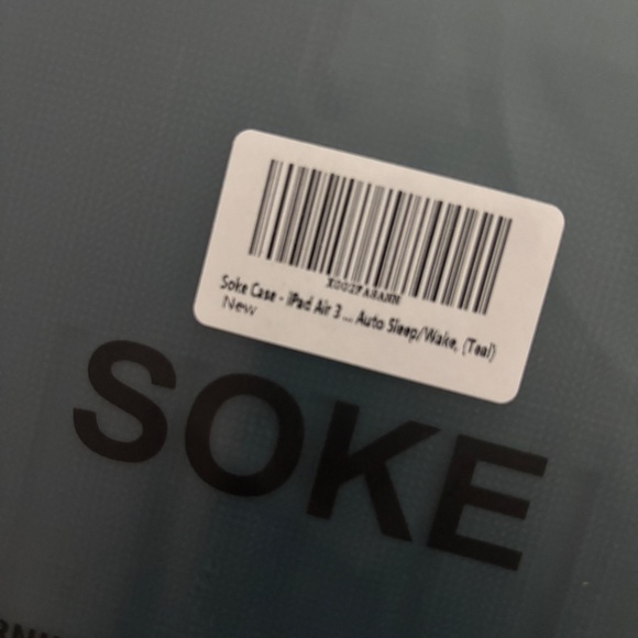 Soke iPad Case - Exclusively for 2019 iPad 3rd Generation 10.5" - Teal Green - Picture 6 of 6